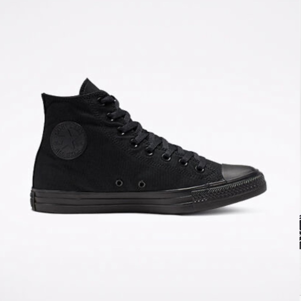 Black Monochrome Converse